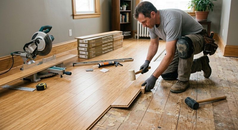 Bamboo Flooring Installation in Federal Way, WA
