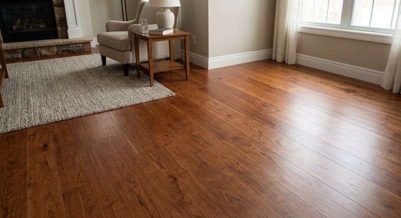 Cherry Floor Installation in Buckley, WA