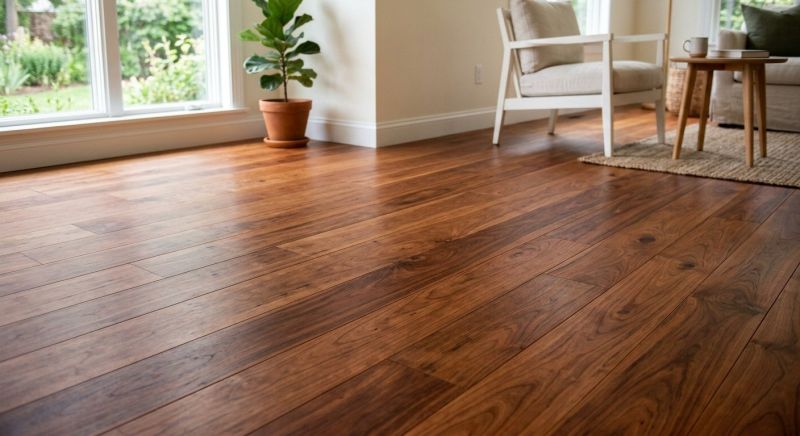 Cherry Floor Installation in Kent, WA