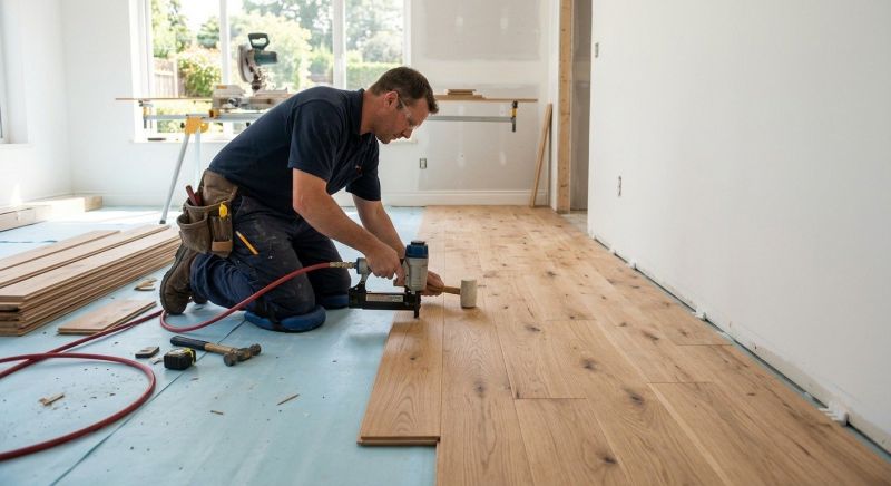 Finished Floor Installation in Federal Way, WA