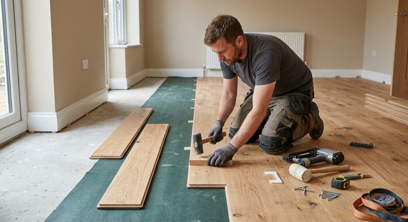Hardwood Floor Installation in Orting, WA