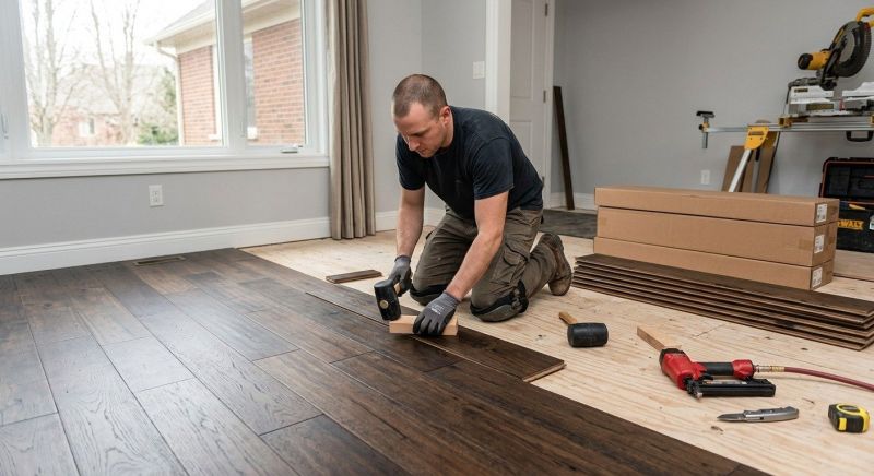 Hardwood Floor Installation in Renton, WA