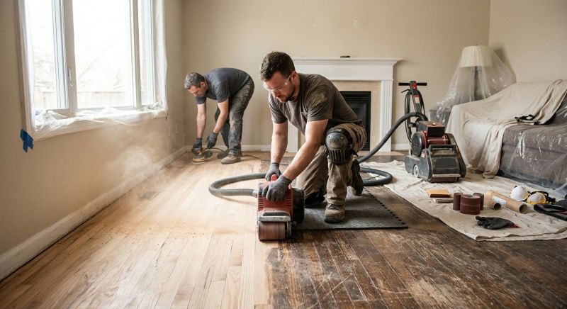 Hardwood Floor Renovation in Federal Way, WA