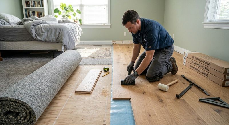 Hardwood Replacement in Bainbridge Island, WA