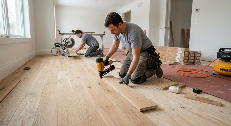 Hardwood Replacement in Mercer Island, WA