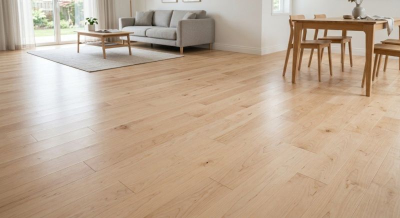 Maple Flooring Installation in Bainbridge Island, WA