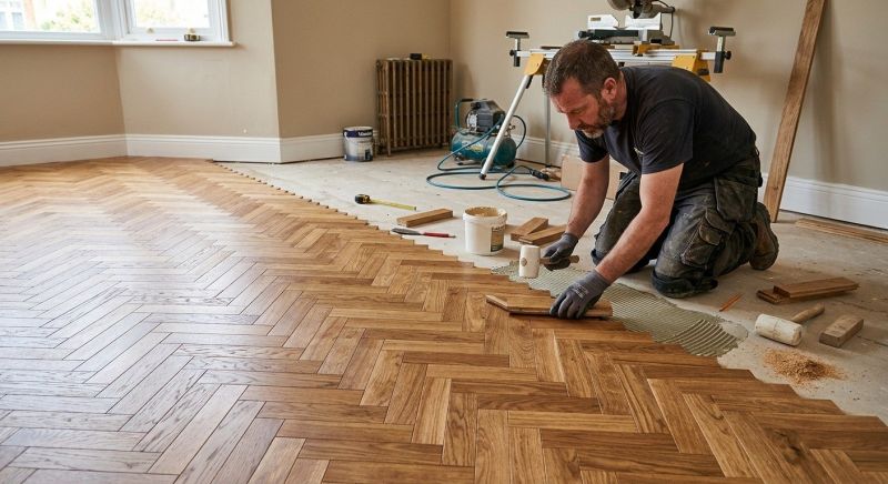 Parquet Flooring Installation in Federal Way, WA