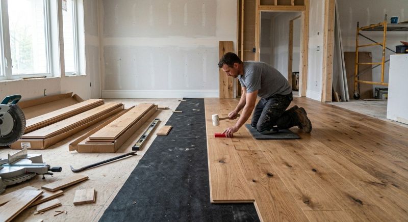 Plank Floor Installation in Federal Way, WA