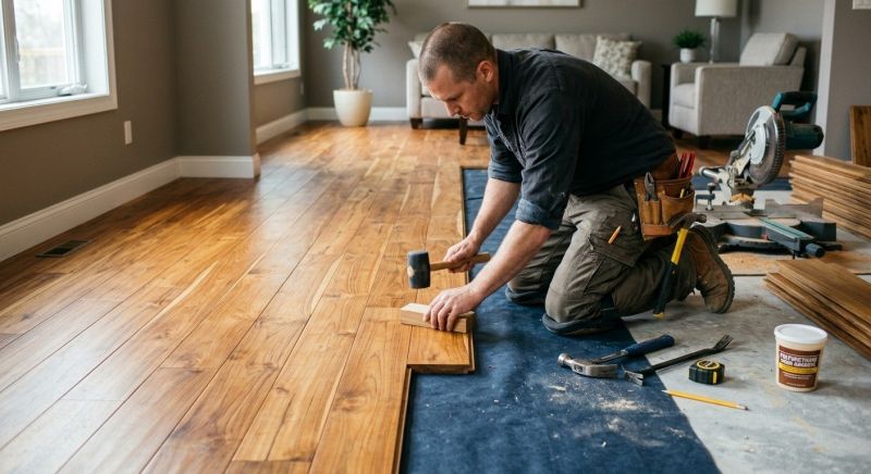Teak Flooring Installation in Federal Way, WA