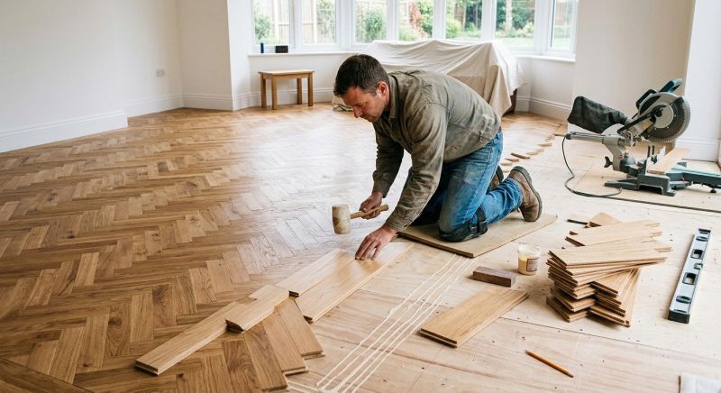 Wide Plank Floor Installation in Federal Way, WA