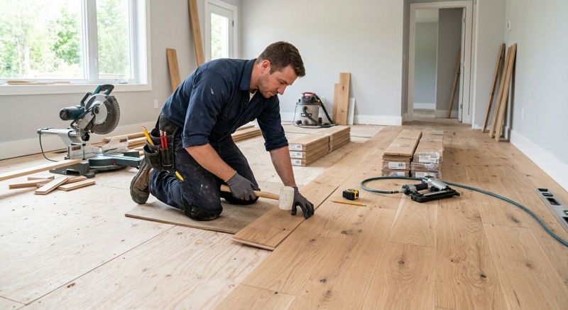 Wood Floor Replacement in Tacoma, WA