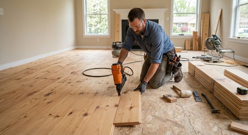 Wood Flooring Installation in Belfair, WA