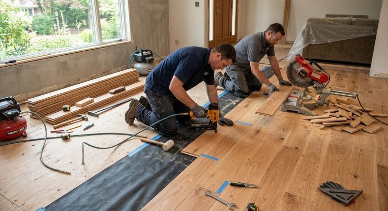 Wood Flooring Installation in Roy, WA