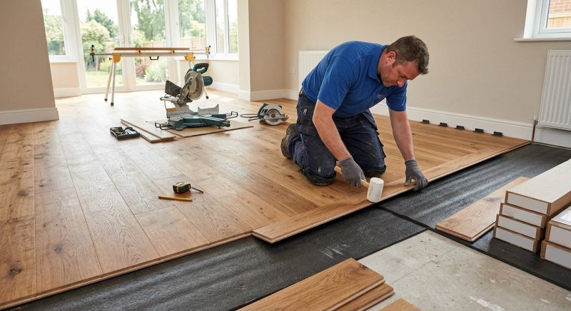 Plank Floor Installation
